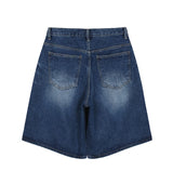Rondi Ambo Washed Half Denim Pants
