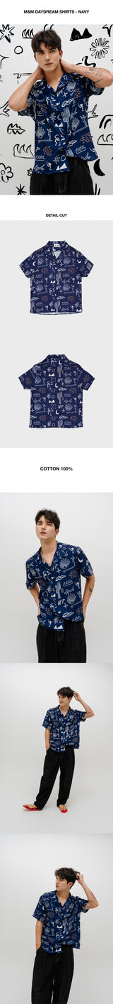 M&M DAYDREAM SHIRTS - NAVY