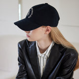 ラウンドロゴボールキャップ  (Black)