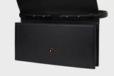 GATHERED BAG BLACK
