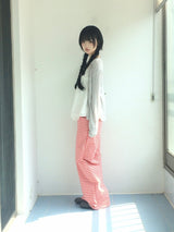 Heart Pocket Check Pants