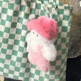 [MADE] Cats like pink - key ring