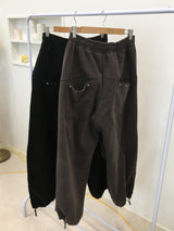 rivet fleece pants