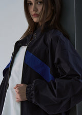 HIGH NECK OVERSIZE WINDBREAKER