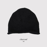 Shirring Ribbon String Knit Beanie (2color)