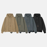 Cb Patch Work Hooded Jumper