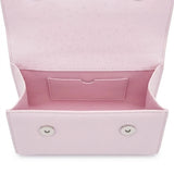 Pink Star Detail Mini Kelly Bag Top Handle Crossbody Shoulder Bag