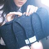 Bedding Notebook Pouch_jacquard black