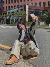 スピットパリジャガードニットウェア