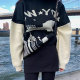 フロントニューヨークニット