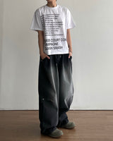 ウッズ プリンティング ショートスリーブ Tシャツ