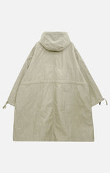 Fine Over Long Hooded Jacket 3C