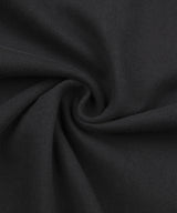 カモアップリケフードジップアップ - Black