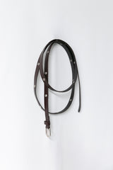 eyelet long belt(2colors)