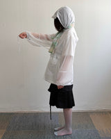 Dewy Flower Pleats Skirt