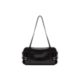 muva. Dundan Bag, Oil‑Wax Leather Strap‑Detail Underarm Bag, Large‑Capacity Premium‑Feel Niche Shoulder Purse for Women, New Arrival Jul 10