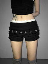 stone shirring shorts(2 color)