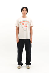 ROUX BASE SCHOOL EAT THE PIZZA TEE (IVORY)