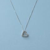 Drop Heart Necklace