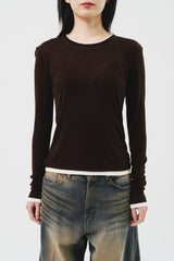 (W) Bene Dobule Top (5color)