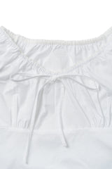 Harbor ribbon blouse_ivory