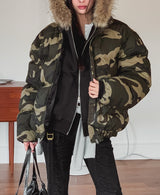 Oat camo lining padding