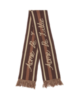 25FW ジャカードロゴマフラー