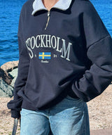 Stockholm half zip-up - mtm