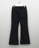 Non-fade low bootcut pants (1color)