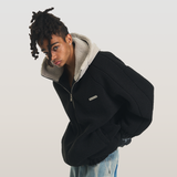RELABEL 23AW ラムズウールカラーブロックスラブジャケット