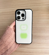 [made] two green apples (epoxy bumper case)