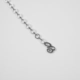 BLOOMING LOGO METAL BELT