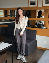 Daily Mood Slim Cable Knit Cardigan (5color)