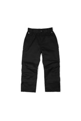 SIDE SNAP BACK LOGO PANTS (BLACK)