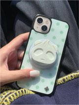 [Glass] Melon Dot Case (Mag safe)