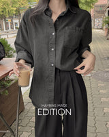 【MADE】ベーシックデニムシャツ