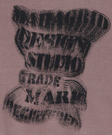 GRUNGE SLOGAN PIGMENT SWEATSHIRT