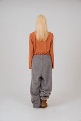 COLOR POP TURTLENECK T-SHIRTS - ORANGE