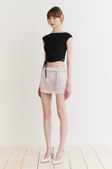 JADE BACKLESS TOP black