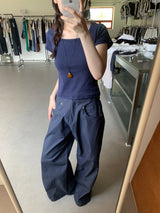 ローリベットストライプパンツ (3color)