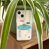 [MADE] [Jelly Hard Case] 四つ葉のクローバーを見つけた!