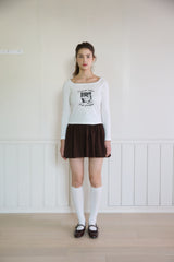 KITTEN LACE TOP