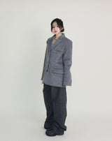 Winter Alpaca Formal Single Jacket (Wool Jacket) (Lining 2 Ounces)