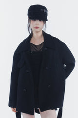 ルナベルボーイキャップ black