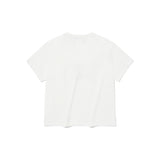 (w) スタンプクロップTシャツ / Off White