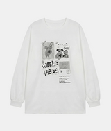 Toto Cute Dyed Print Sweatshirt