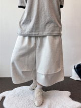 ニンハイピンタックパラシュートバミューダパンツ3カラー