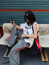 ファンキースターオーバーサイズフィットボクシー半袖Tシャツ