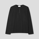 Deli henry-neck long sleeve t-shirt