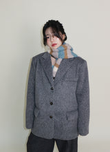 Winter Alpaca Formal Single Jacket (Wool Jacket) (Lining 2 Ounces)